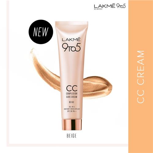 lakme cc cream 01 beige
